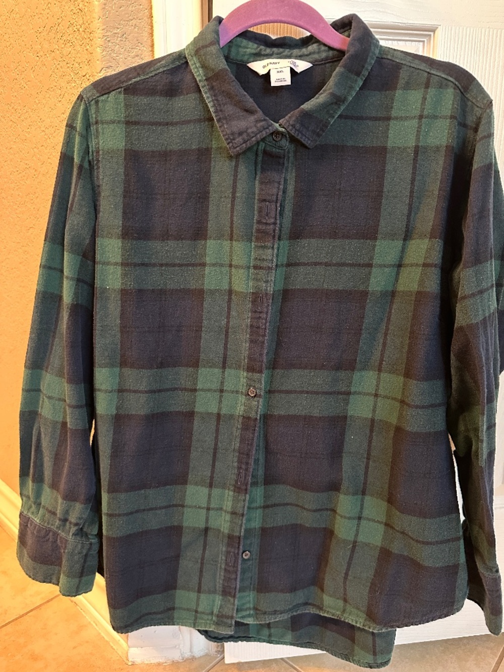 Women's Old Navy Classic Flannel Shirt XXL